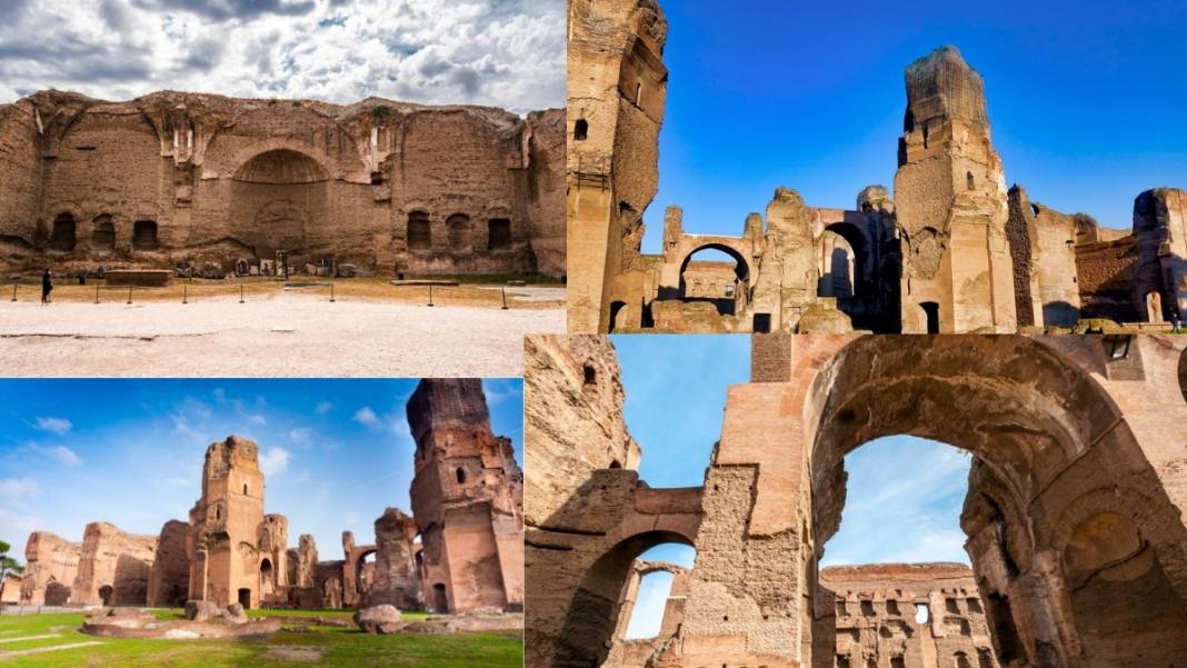 Roma'nın unutulan devi: Burası sadece bir hamam değil, antik dünyanın AVM’siydi! Caracalla Hamamları'nda tarihe yolculuk 2